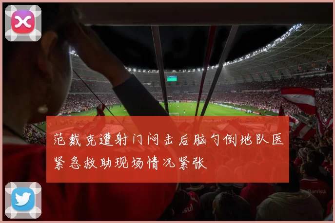范戴克遭射门闷击后脑勺倒地队医紧急救助现场情况紧张